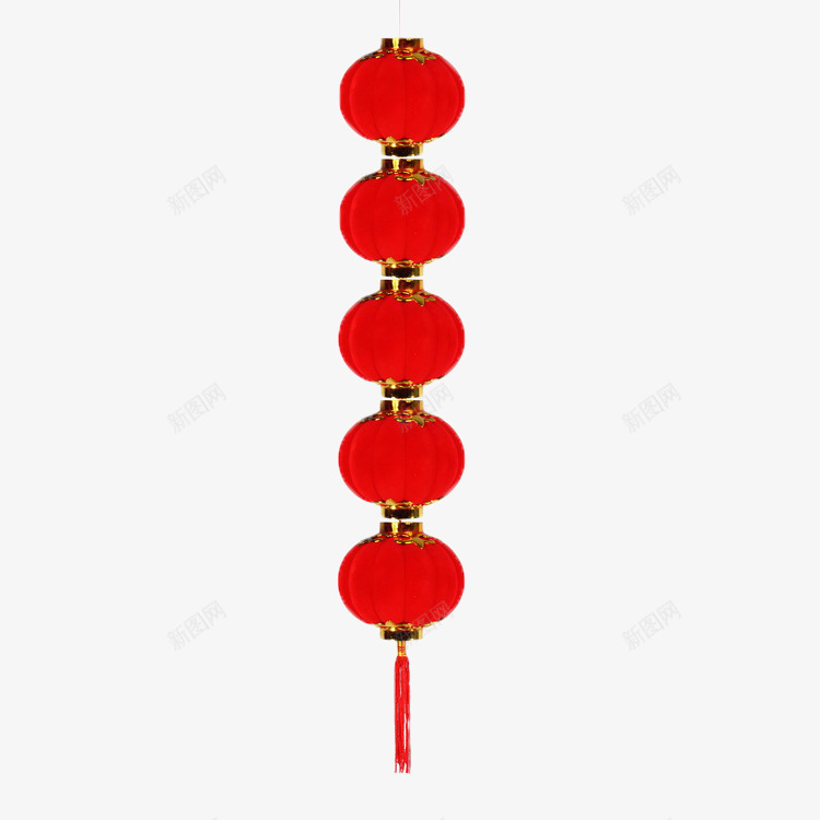 一串大红灯笼png免抠素材_新图网 https://ixintu.com 一串灯笼 大红灯笼 灯笼 红灯笼