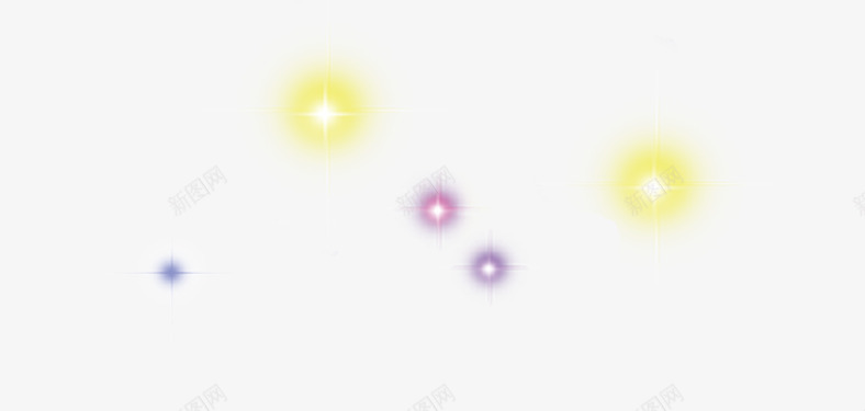 彩色卡通绚丽亮光png免抠素材_新图网 https://ixintu.com 亮光 卡通 彩色 绚丽