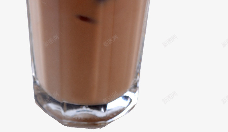 港式奶茶冰饮png免抠素材_新图网 https://ixintu.com 冰块 吸管 奶茶 招牌奶茶 港式奶茶 玻璃杯