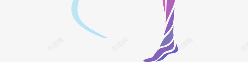 五彩体操运动员png免抠素材_新图网 https://ixintu.com 五彩 体操 运动员
