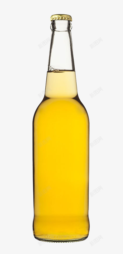 一瓶啤酒png免抠素材_新图网 https://ixintu.com 一瓶啤酒 含酒精饮料 啤酒 实物 瓶子 酒吧 饮料饮 黄色啤酒瓶
