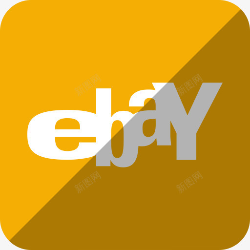 易趣网社会阴影圆角矩形png免抠素材_新图网 https://ixintu.com Ebay 易趣网