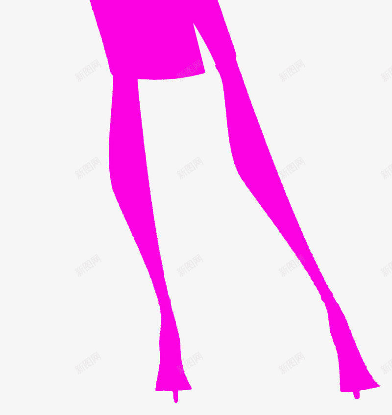 职场女性剪影png免抠素材_新图网 https://ixintu.com 剪影 头发 女人 手绘 简图 紫色的 职场 高跟鞋
