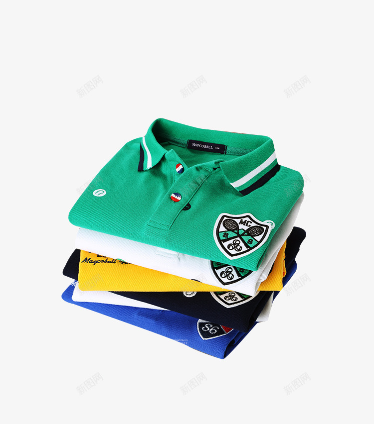 男童POLO衫png免抠素材_新图网 https://ixintu.com T恤 叠好的衣服 男童 童装