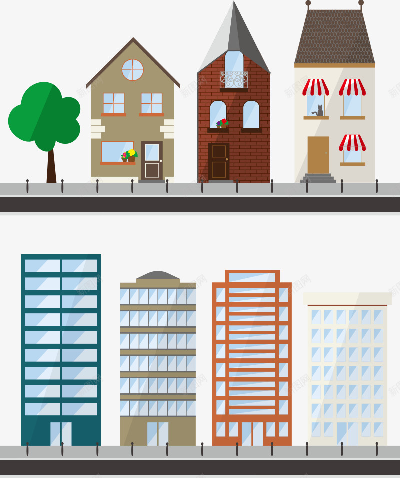 豪华公寓建筑png免抠素材_新图网 https://ixintu.com 公寓建筑 地产 城市 城镇 建筑 房子 豪华公寓 都市 高楼