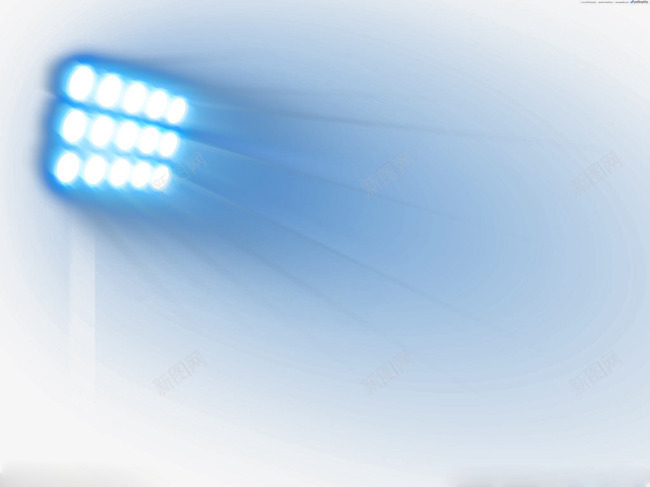 蓝色的照射霓虹灯光png免抠素材_新图网 https://ixintu.com 灯光 照射 蓝色 霓虹