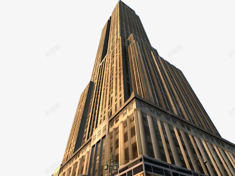 帝国大厦建筑png免抠素材_新图网 https://ixintu.com 帝国大厦 平面 建筑 纽约 设计