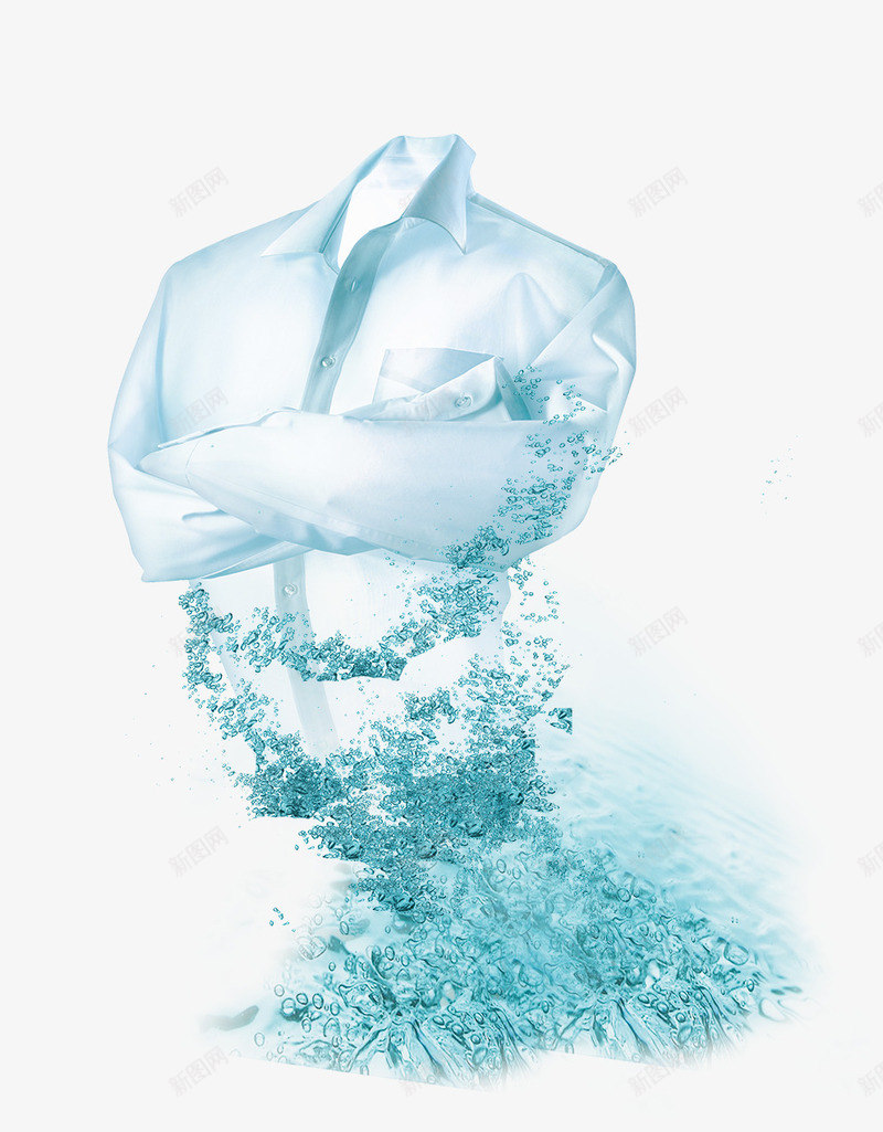 衣服png免抠素材_新图网 https://ixintu.com 水 水洗 衣服 衬衫