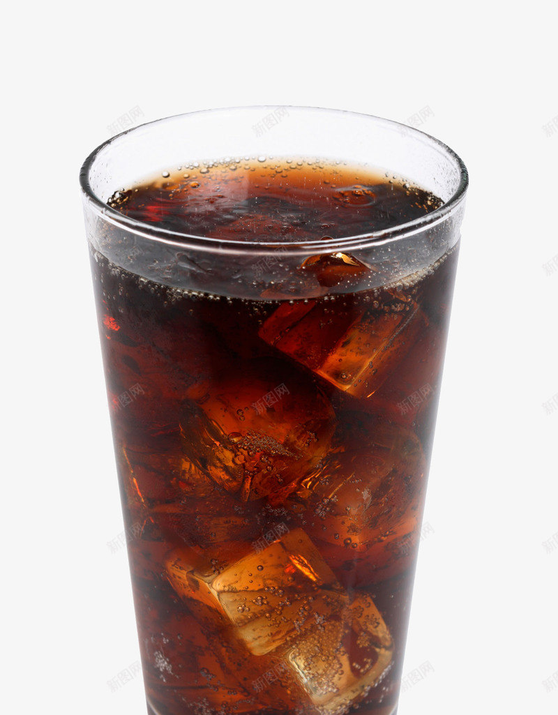 一杯棕咖色冰可乐png免抠素材_新图网 https://ixintu.com 冰可乐 冰块 可乐 杯子 杯装可乐 液体 透明杯子 饮料