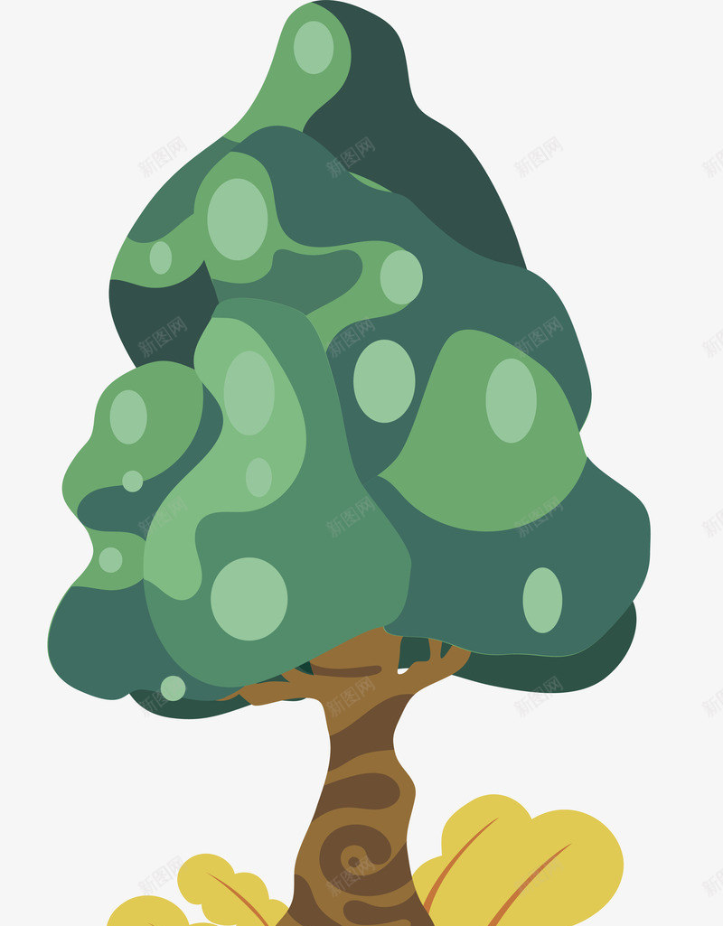 水彩多彩环保大树矢量图ai免抠素材_新图网 https://ixintu.com 3D C4D 大树 树木 植树节 植物 水彩 环保 矢量图设计 绿植 设计 矢量图