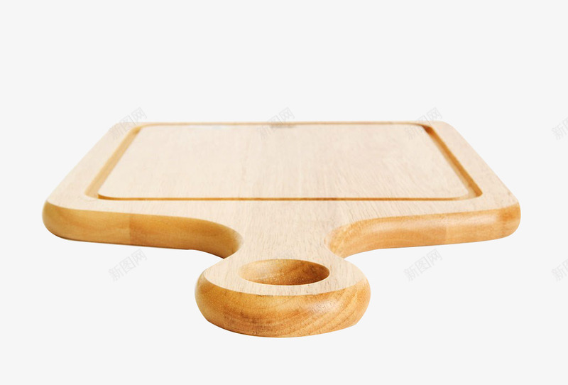 砧板png免抠素材_新图网 https://ixintu.com 刀具 厨具 木板 砧板
