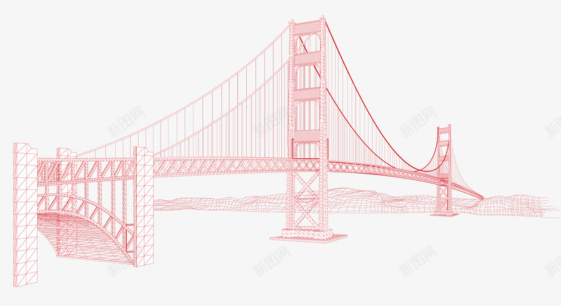 红色简笔画港珠澳大桥psd免抠素材_新图网 https://ixintu.com 中华人民共和国香港特别行政区 中国澳门 大桥 我爱香港 港珠澳 港珠澳大桥 澳门宣传 澳门旅 澳门珠海大桥 简笔画 红色 红色简笔画港珠澳大桥 香港卡通