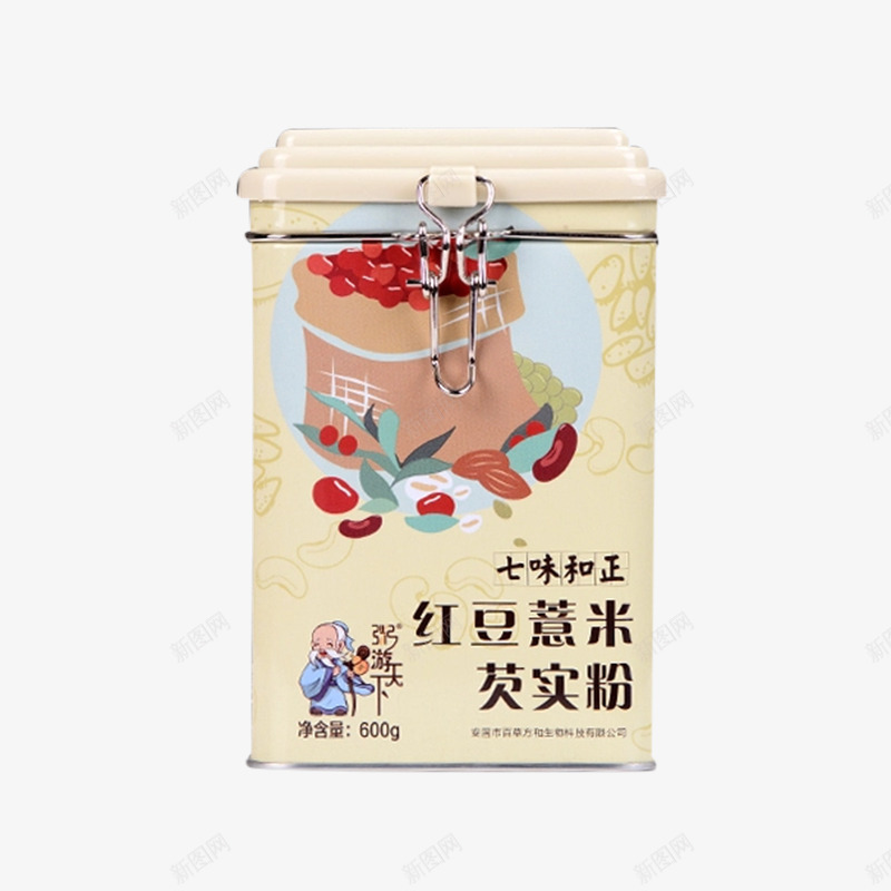 营养代餐红豆薏仁粉png免抠素材_新图网 https://ixintu.com 五谷健康 冲饮食物 天然营养 熟食 红豆薏仁粉 营养代餐 除湿消肿 饮品美食