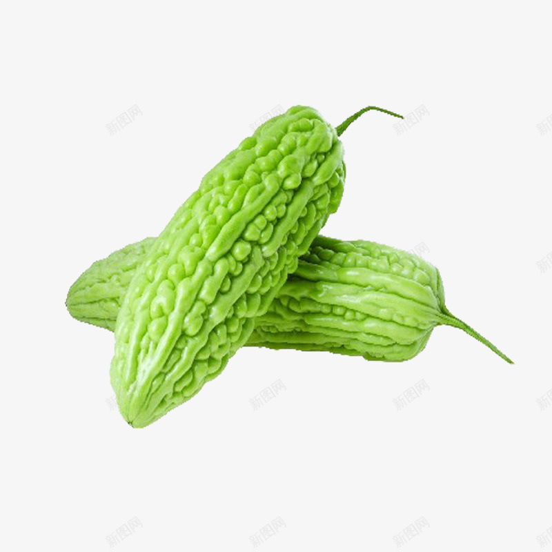 苦瓜png免抠素材_新图网 https://ixintu.com 绿色 苦瓜 蔬菜 食品