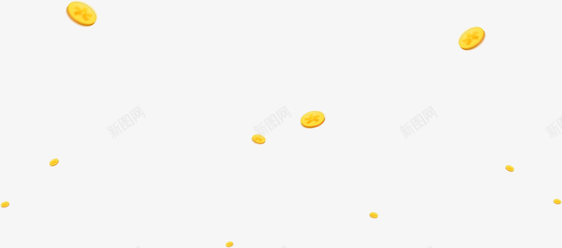 飞舞金币片png免抠素材_新图网 https://ixintu.com 图片 素材 金币 飞舞