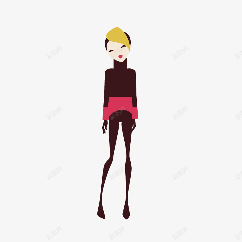 美丽性感女人人物png免抠素材_新图网 https://ixintu.com 人物 卡通女人 女人 女士 手绘女人 美女
