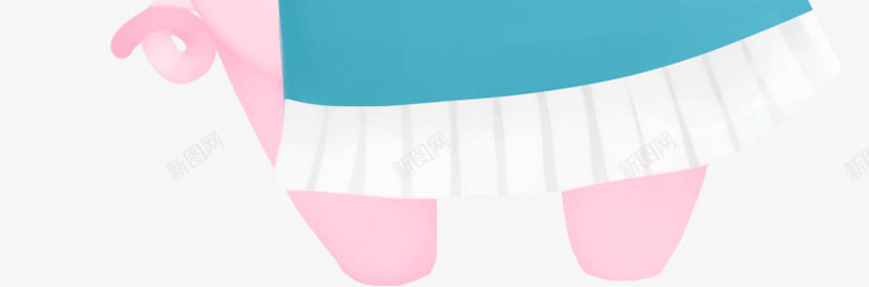 2019C4D带玫瑰花发卡的猪新年装饰png免抠素材_新图网 https://ixintu.com 2019 C4D卡通猪 卡通可爱小猪 小猪 带玫瑰花发卡的猪 新年 猪年