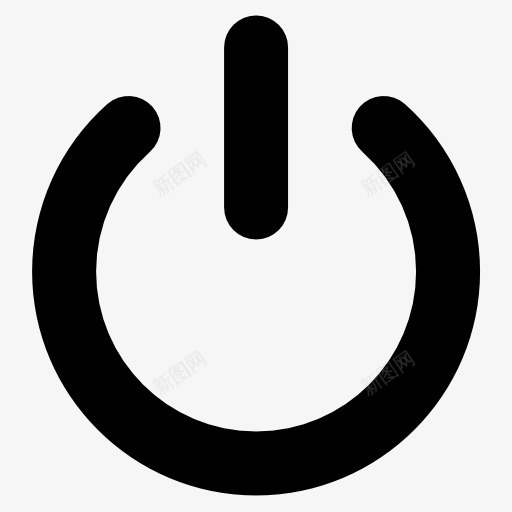 关机标识图标png_新图网 https://ixintu.com 关机 关机ico 开机