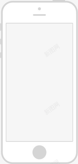 扁平化苹果手机外壳png免抠素材_新图网 https://ixintu.com 外壳 扁平 手机 苹果