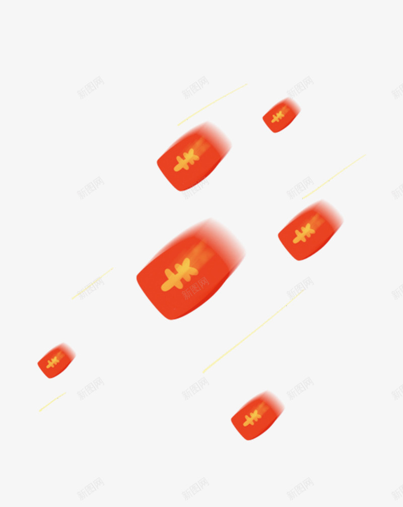 简约模糊红包png免抠素材_新图网 https://ixintu.com 简约 红包 财富 金融 金钱