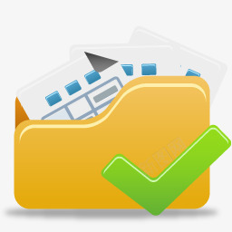 接受打开文件夹图标png_新图网 https://ixintu.com accept check folder ok open tick yes 好吧 开放 接受 文件夹 是的 检查 英文开业 蜱虫