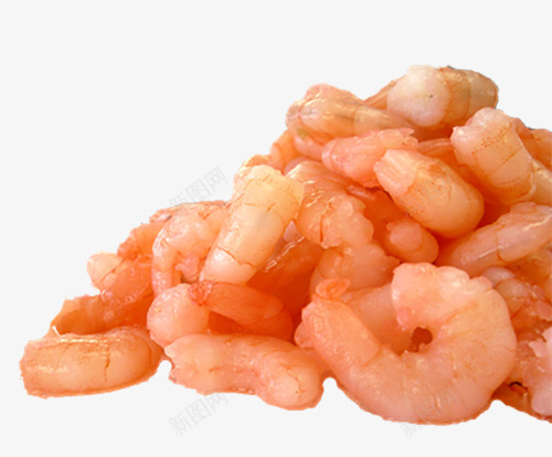 一堆剥皮白灼虾png免抠素材_新图网 https://ixintu.com 水煮虾 海鲜 海鲜虾 煮虾 白灼虾