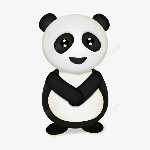 熊猫反式可爱的小动物png免抠素材_新图网 https://ixintu.com animal bear panda trans 动物 反式 熊 熊猫