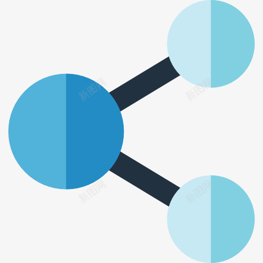 分享图标png_新图网 https://ixintu.com 分享 圈 多媒体 形状 界面 社交媒体 社交网络 通讯连接器