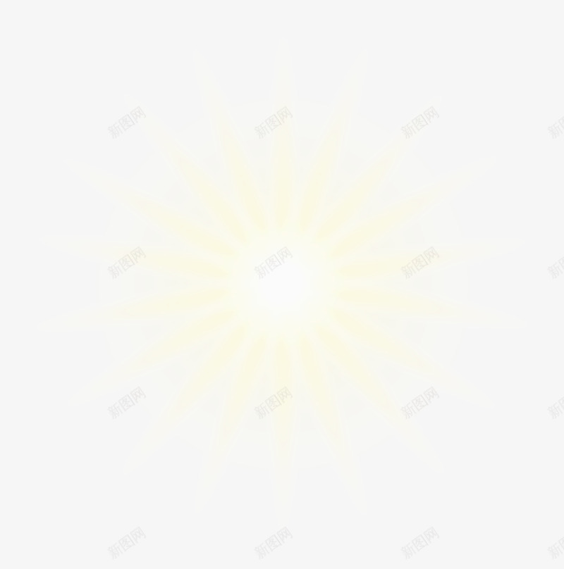 黄色闪耀阳光png免抠素材_新图网 https://ixintu.com 光辉 免抠PNG 梦幻 清新 闪耀 阳光 黄色