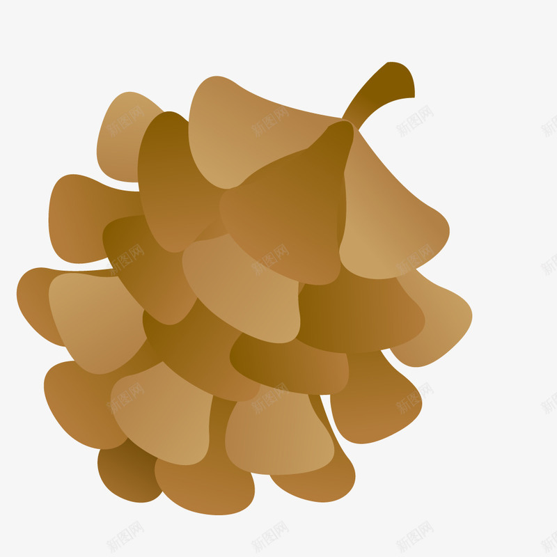 卡通可爱坚果png免抠素材_新图网 https://ixintu.com 卡通坚果 卡通松果 可爱坚果 手绘坚果 松果免扣 简笔画