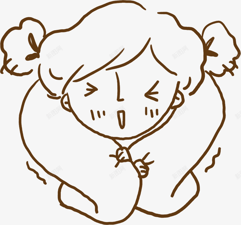 漫画卡通感冒少女png免抠素材_新图网 https://ixintu.com 卡通 卡通漫画 少女 感冒 漫画 漫画卡通