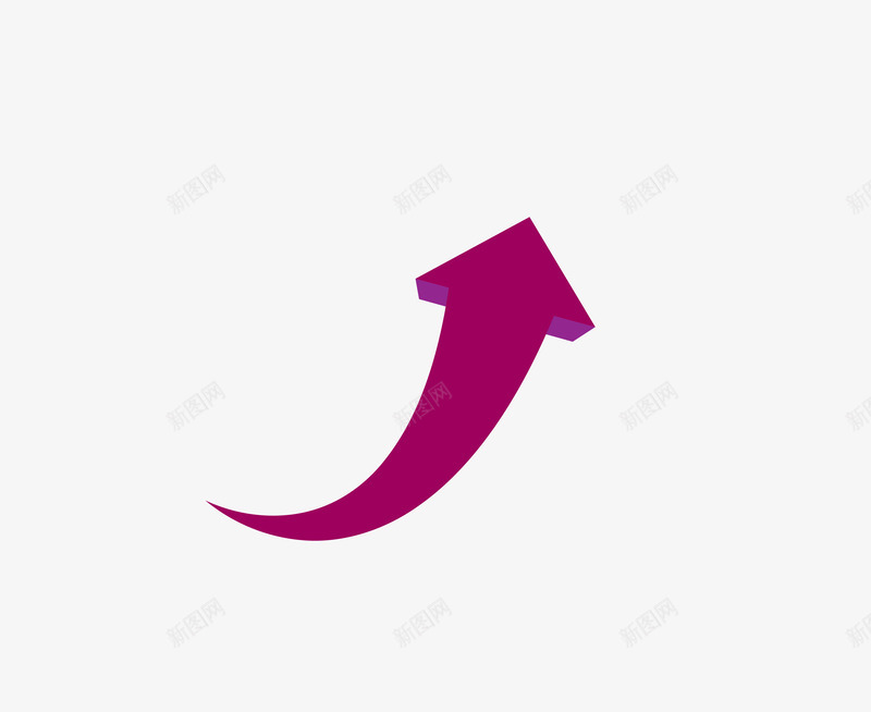 粉紫色箭头矢量图ai免抠素材_新图网 https://ixintu.com PNG平台 上方 点击 点击上方 矢量素材 箭头 粉紫色 矢量图