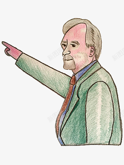 外国老人png免抠素材_新图网 https://ixintu.com 人物 人物插画 卡通人物 外国人 插画 老人