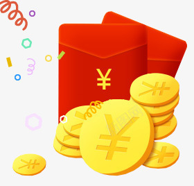 钱包金币卡通元素png免抠素材_新图网 https://ixintu.com 元素 卡通 金币 钱包