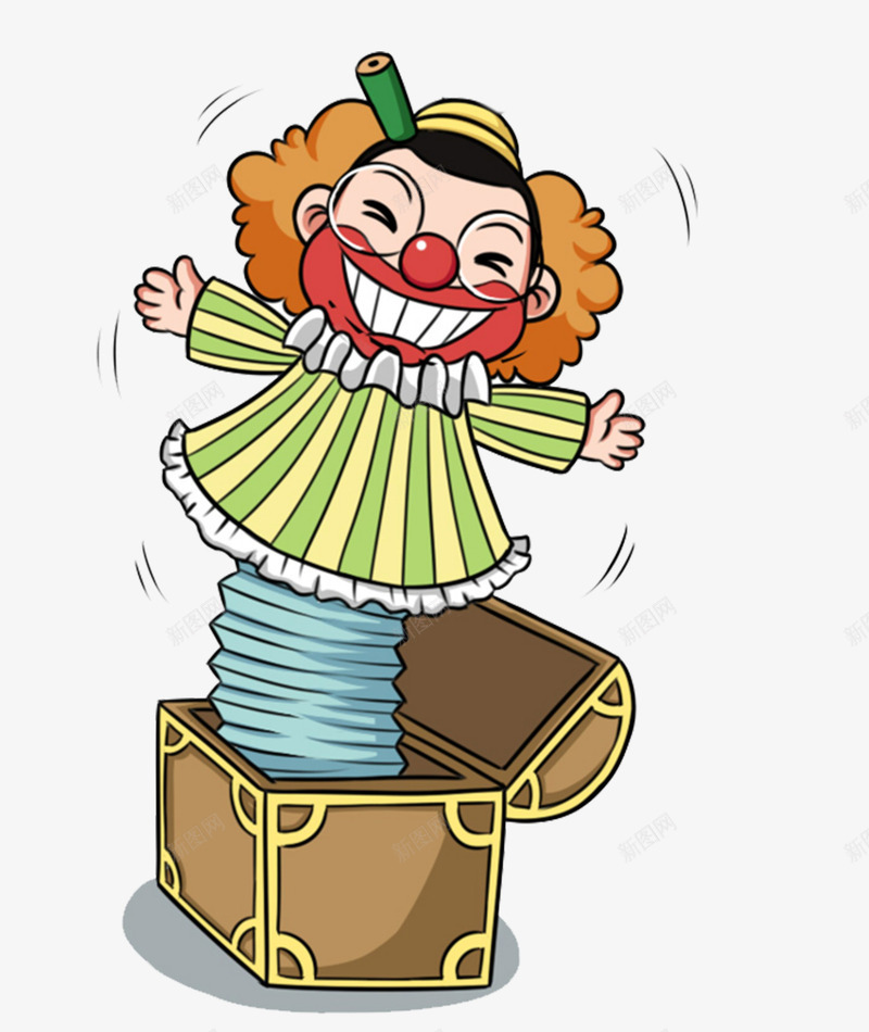 愚人节可爱小丑png免抠素材_新图网 https://ixintu.com joker 卡通小丑 四月一号 小丑 小丑joker 弹力小丑 愚人节 愚人节元素 魔术小丑