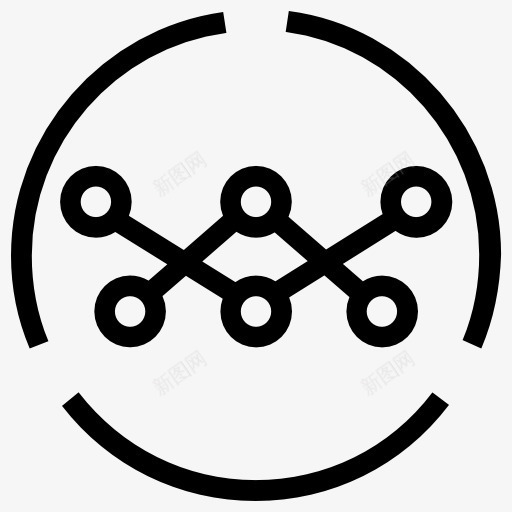 方案图标png_新图网 https://ixintu.com 业务 网络方案 网络界 连接