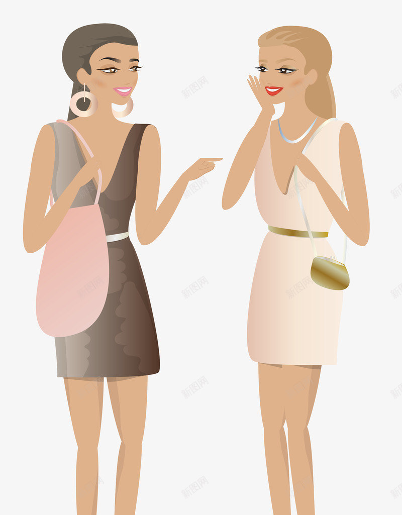 交谈的美女png免抠素材_新图网 https://ixintu.com 交谈 性感 时尚 美女
