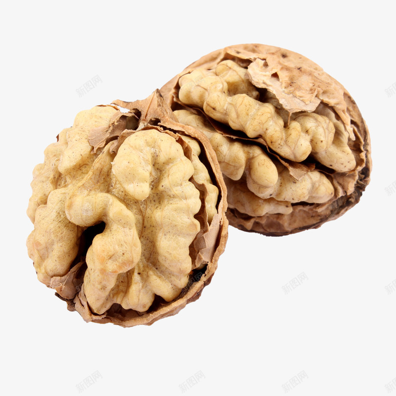 纸皮核桃png免抠素材_新图网 https://ixintu.com png图片素材 产品实物 免费png素材 坚果 核桃 营养 薄皮核桃 补脑