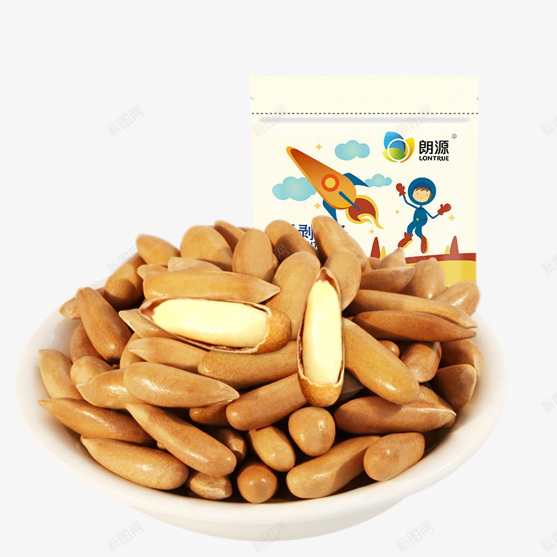 朗源巴西松子png免抠素材_新图网 https://ixintu.com 产品实物 免费png素材 坚果 巴西松子 干货 手剥松子 松子 绿色食品 零食小吃