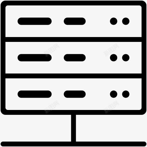 连接互联网网络服务器镜像双胞胎图标png_新图网 https://ixintu.com Connection internet network server 互联网 服务器 网络 连接