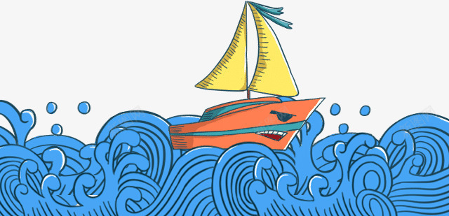 h5海浪png免抠素材_新图网 https://ixintu.com h5素材海浪 小船 帆船