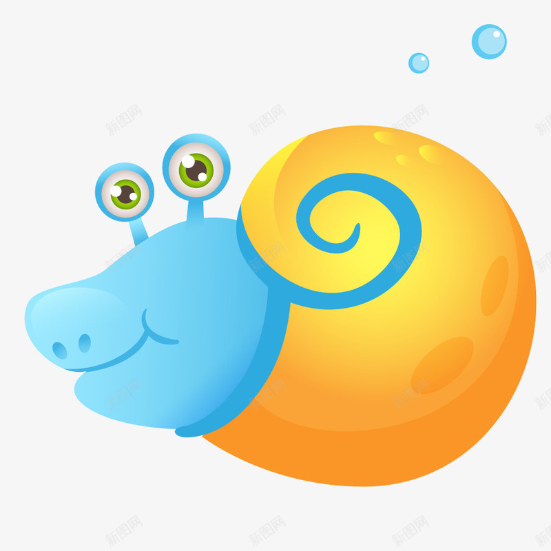 手绘海洋生物海螺矢量图ai免抠素材_新图网 https://ixintu.com 卡通 可爱 手绘 水母 海洋 海螺 海蟹 海马 海鱼 生物 矢量图 章鱼 红色水母 鳌