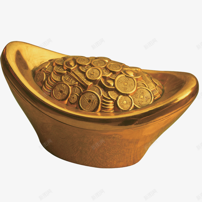 金子png免抠素材_新图网 https://ixintu.com 元宝 财富 金子 金融素材