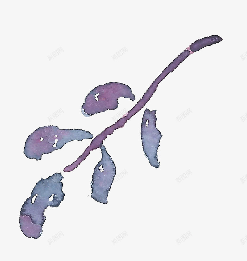 水彩花05png免抠素材_新图网 https://ixintu.com png 免扣 手绘 水彩画 花