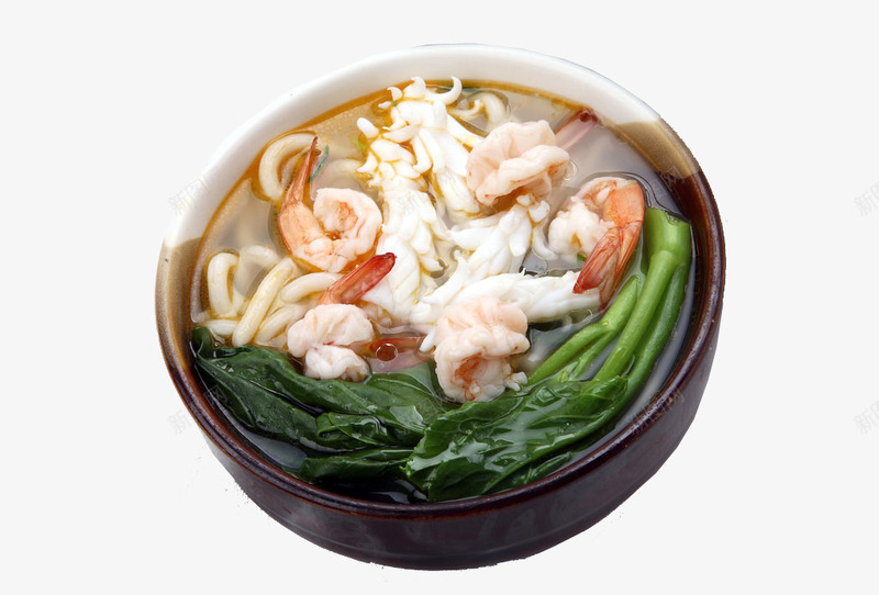 大碗海鲜乌冬面png免抠素材_新图网 https://ixintu.com 乌冬面 大碗 海鲜 食品餐饮 食物