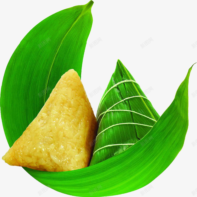 端午节粽子剥开的粽子月牙粽子png免抠素材_新图网 https://ixintu.com 剥开 月牙 端午节 粽子