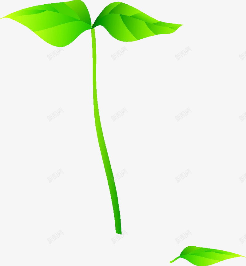 小绿芽卡通png免抠素材_新图网 https://ixintu.com 初春的力量 嫩绿 嫩绿的小芽 小绿芽 活力 绿色 青春