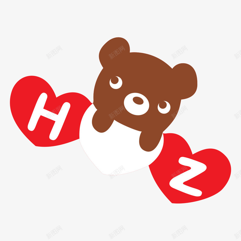 可爱小巧艺术字png免抠素材_新图网 https://ixintu.com 可爱 小巧 小熊 艺术