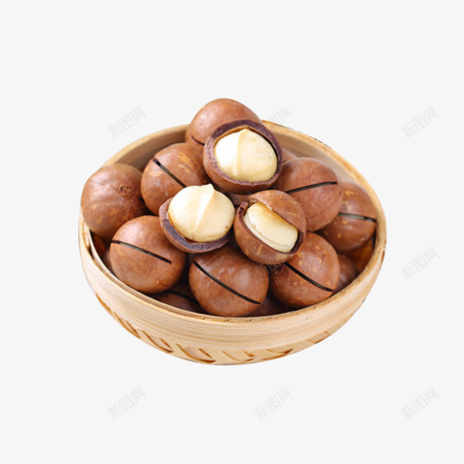 坚果夏威夷果png免抠素材_新图网 https://ixintu.com 坚果 夏威夷果 零食 食物