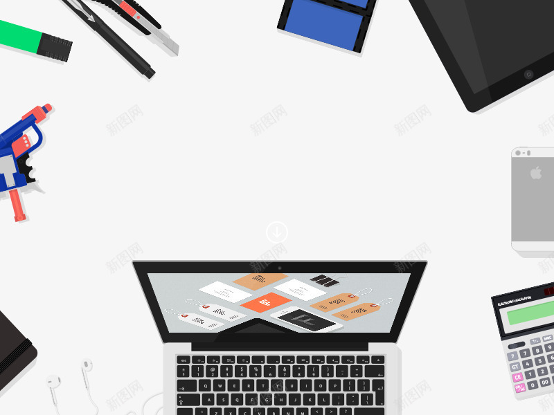 办公电脑计算器常用物件png免抠素材_新图网 https://ixintu.com 办公 办公电脑 常用 物件 电脑 电脑办公 计算器